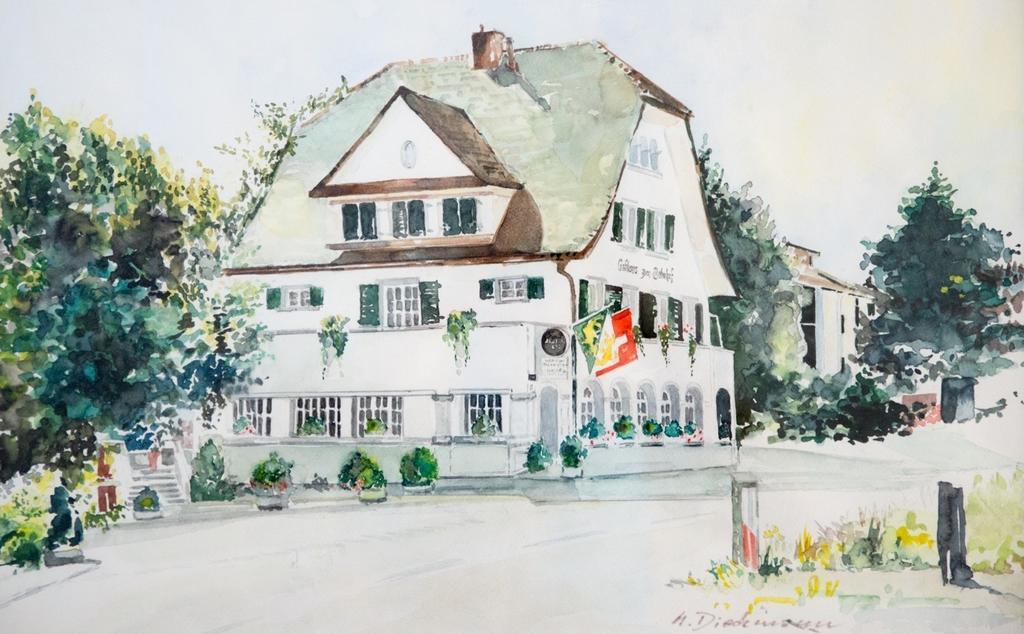 Gasthaus Zum Bahnhof Berg Eksteriør billede
